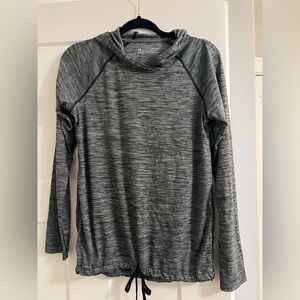Under Armour Black and Gray HeatGear Hoodie